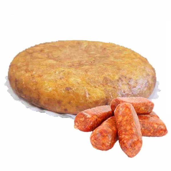 Tortilla de Patatas con Chorizo