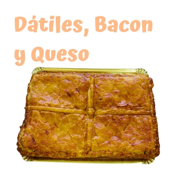 Empanada de Dátiles, Queso y Bacon