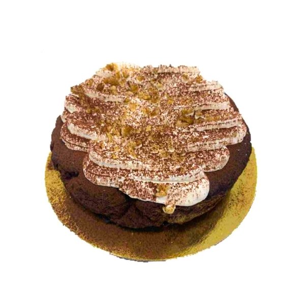 Tarta Brownie con nata