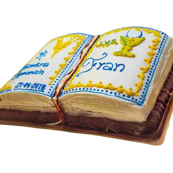 Tarta Libro de Comunión