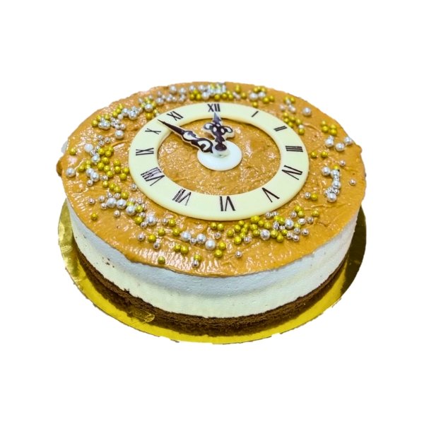 Tarta Reloj de Turrón