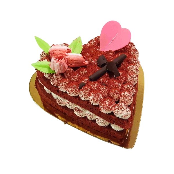 Tarta de Corazón Red Velvet