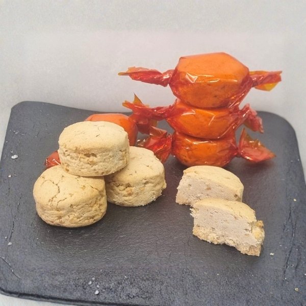 mantecado de almendra