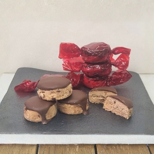 mantecado de chocolate