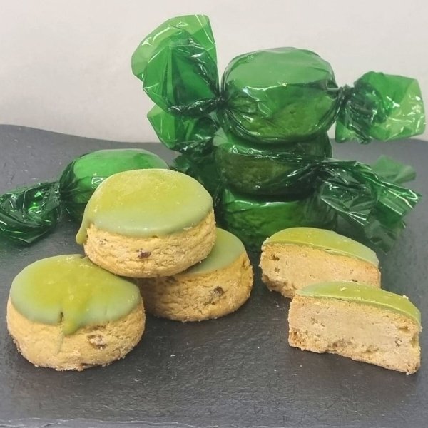 mantecado de pistacho